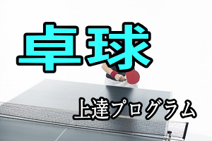 卓球上達プログラム